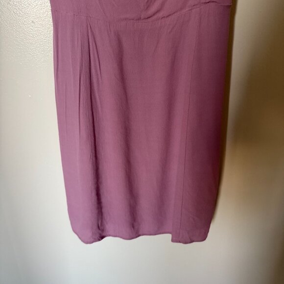 Aritzia Wilfred Fable Bustier Mini Dress In Orchid Petal US 8 - Picture 4 of 7